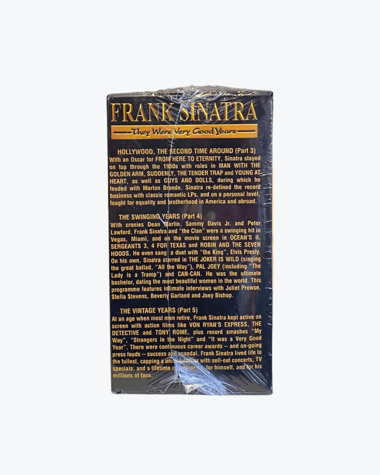 Frank Sinatra Collectors Edition 5 VHS Set