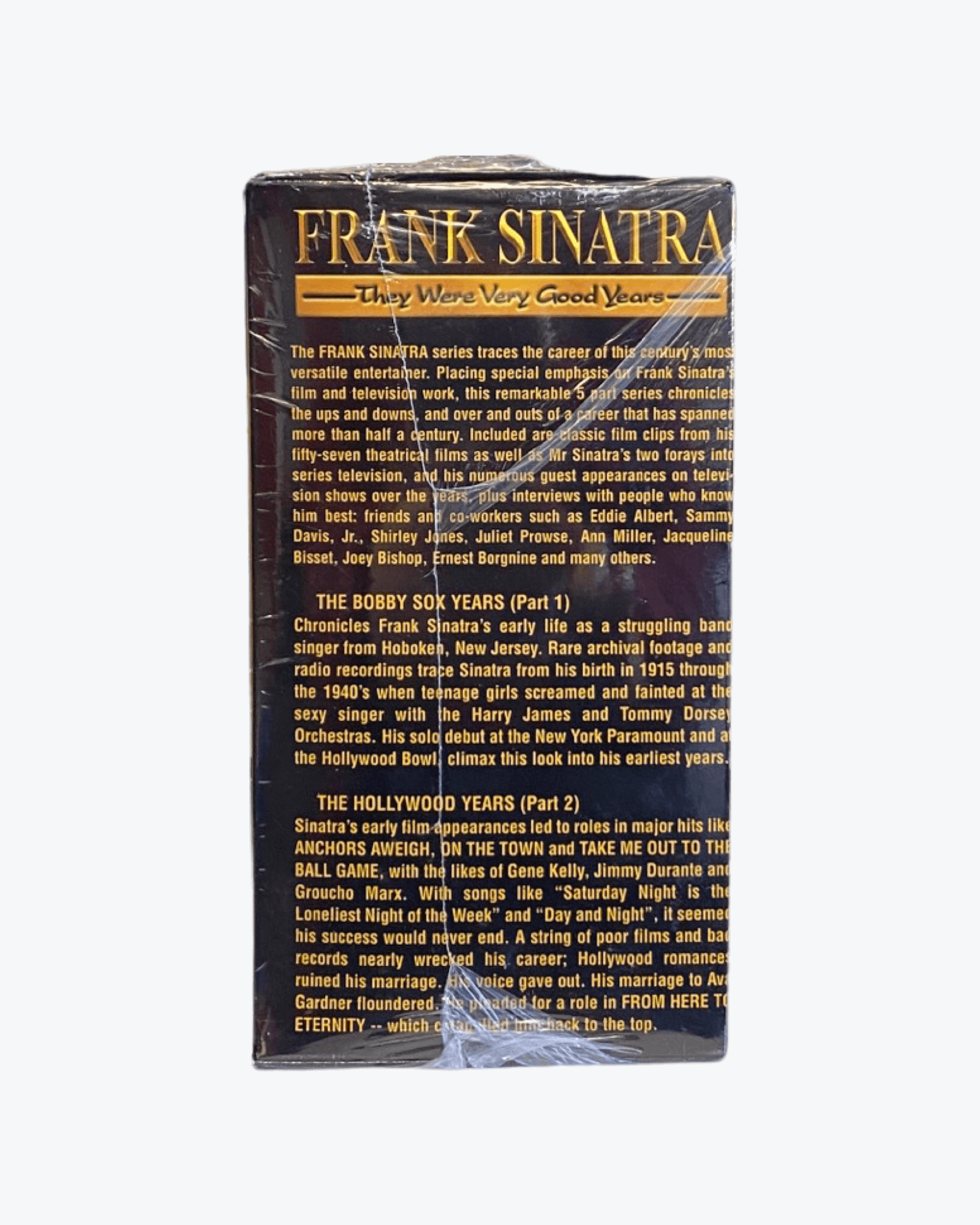 Frank Sinatra Collectors Edition 5 VHS Set