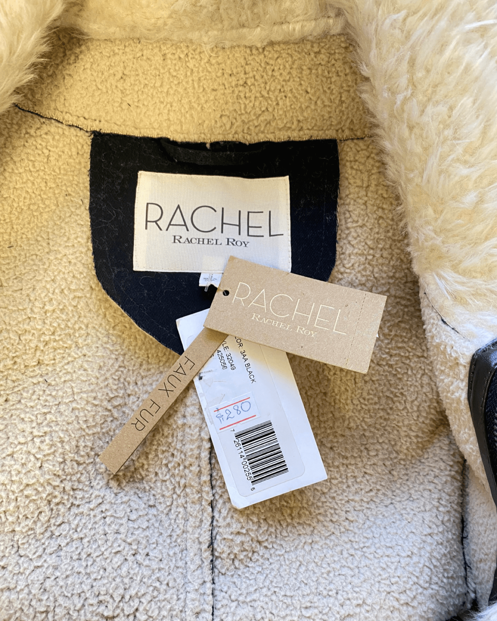 Rachel Roy | Faux Fur | Jacket | Size S