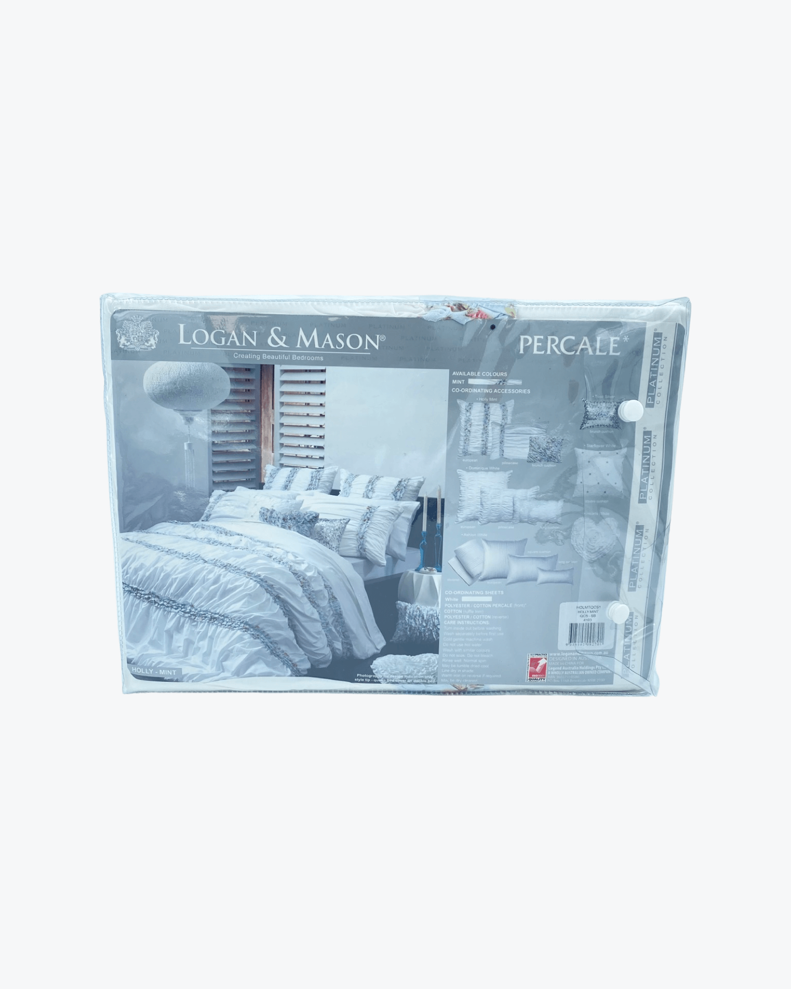 Logan & Mason Single Bed Quilt Cover Set