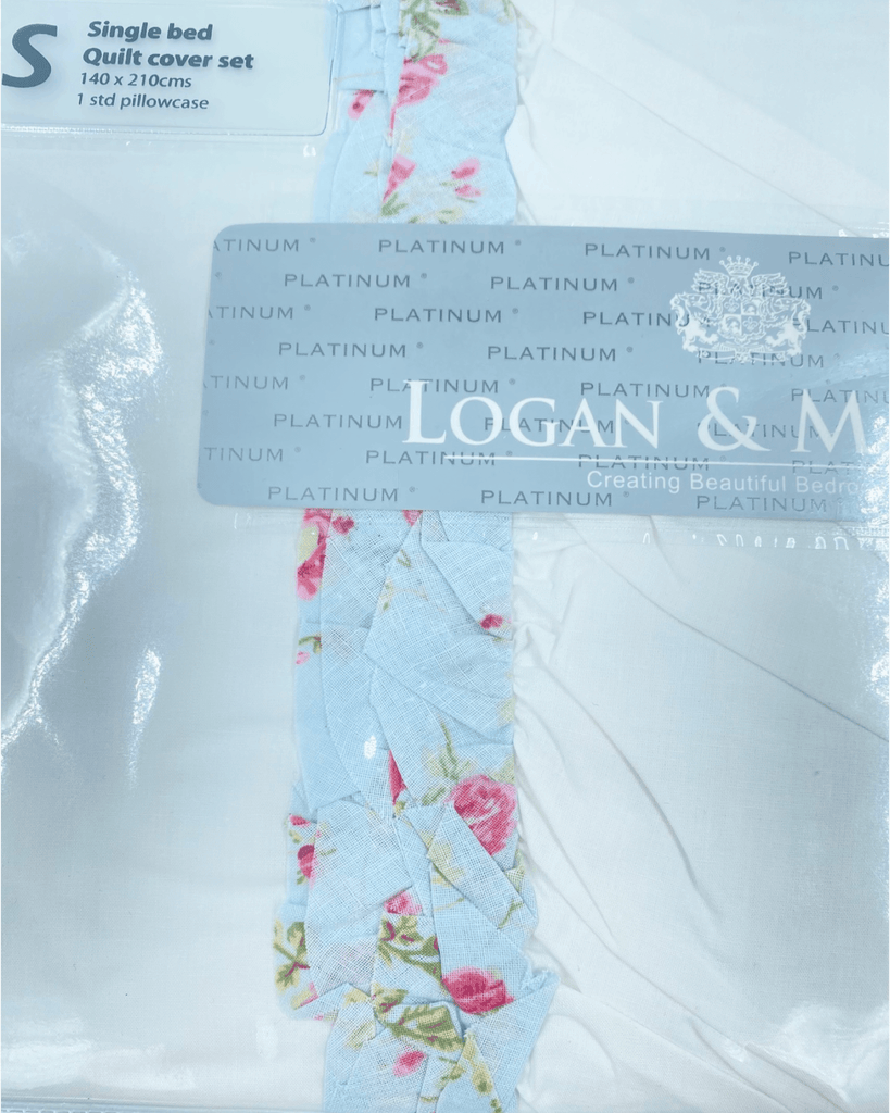 Logan & Mason | Single Bed | Quilt Cover Set