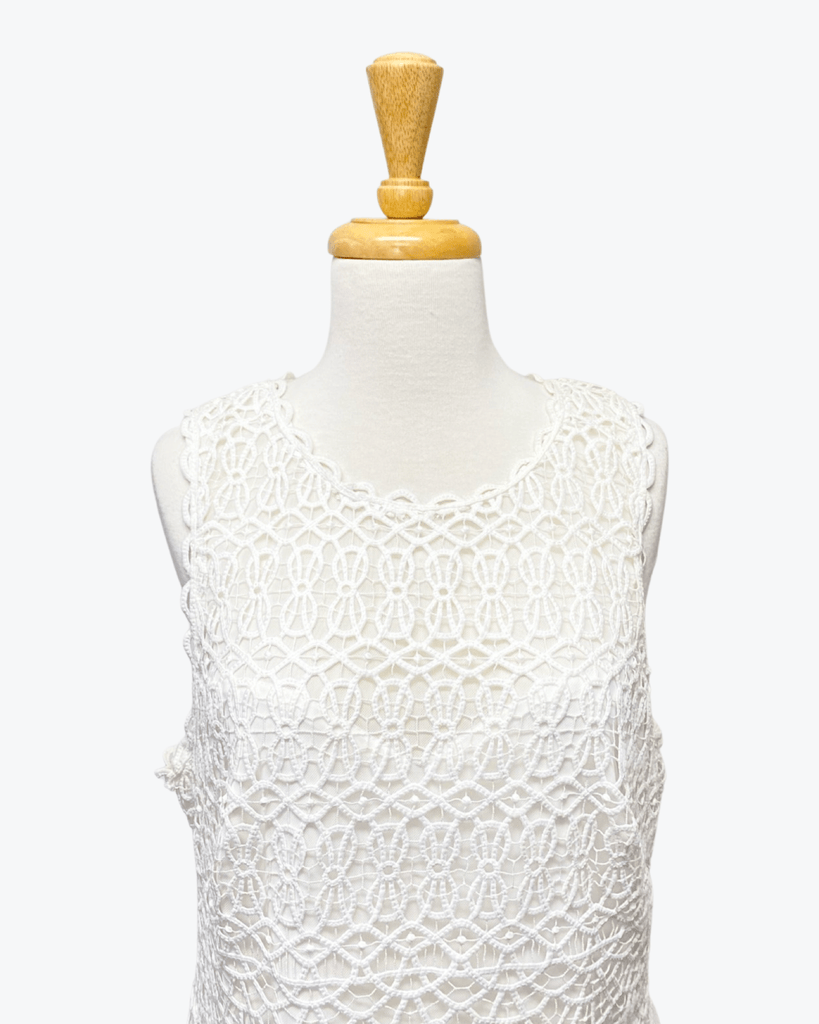 Portmans | Lace Dress | Ivory | Size 14