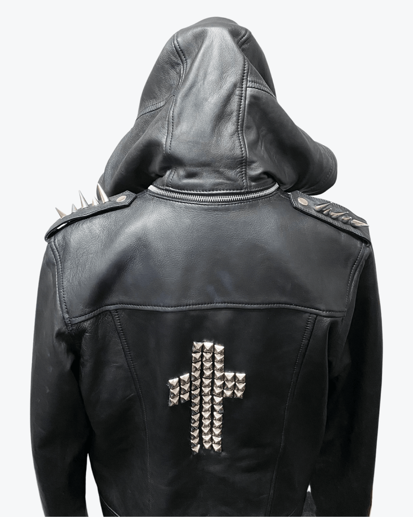 Dormeuil England Leather Biker Jacket Red Door Store Australia