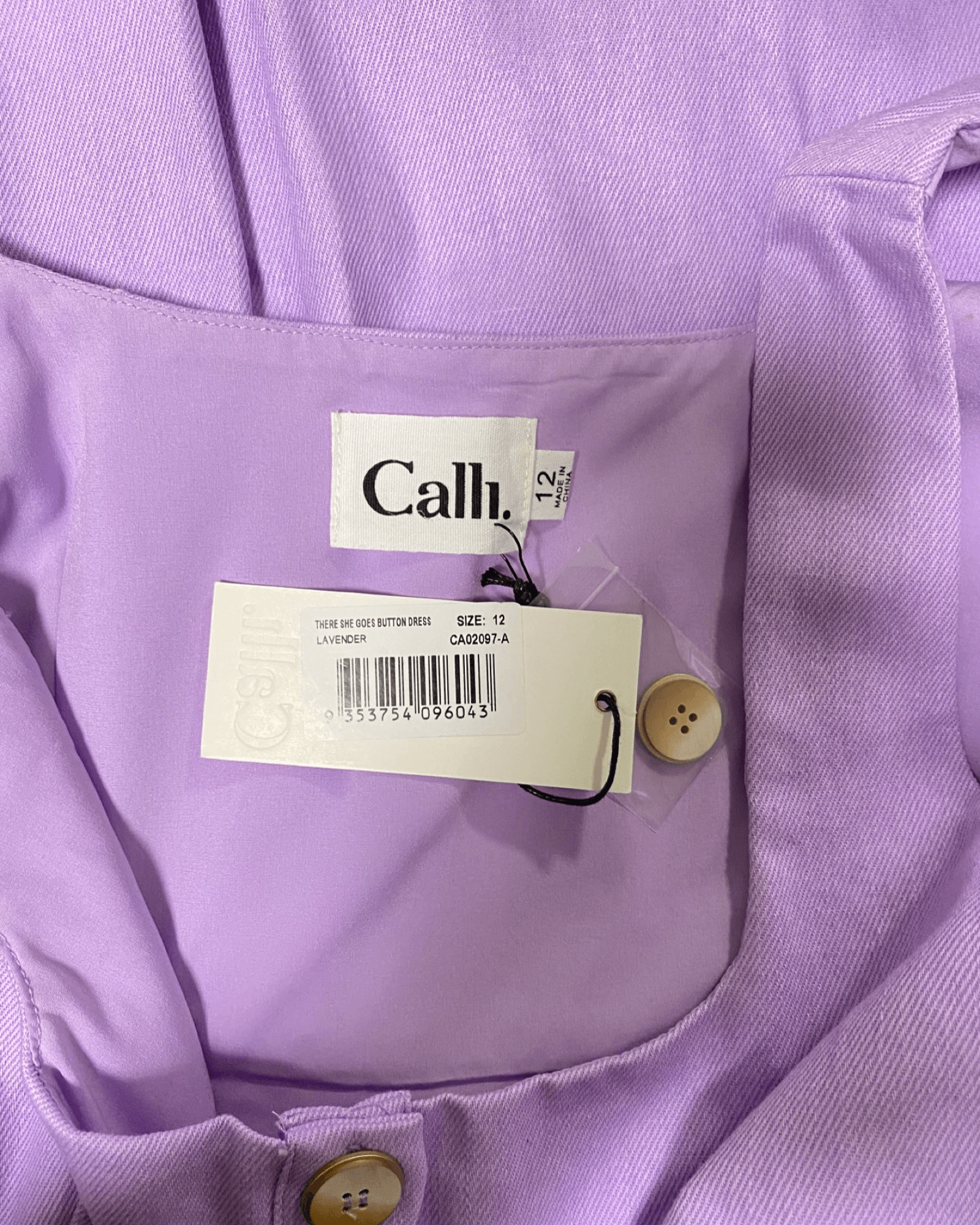 Calli | Button Dress | Size 12