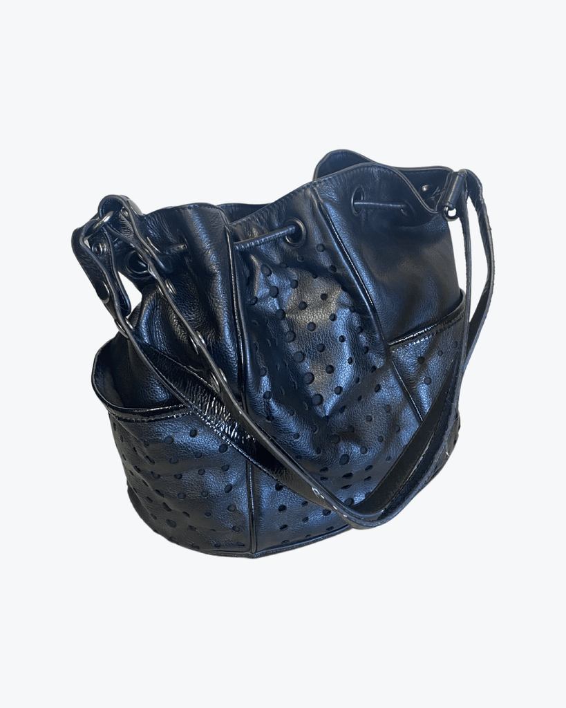 Mimco | Newton | Black Bucket Bag