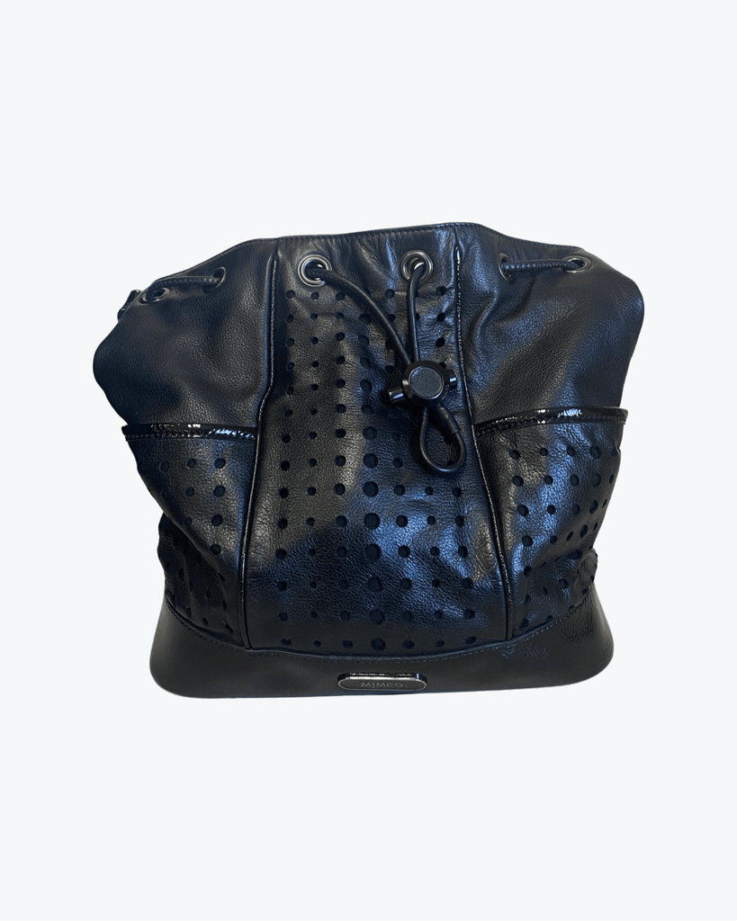 Mimco | Newton | Black Bucket Bag