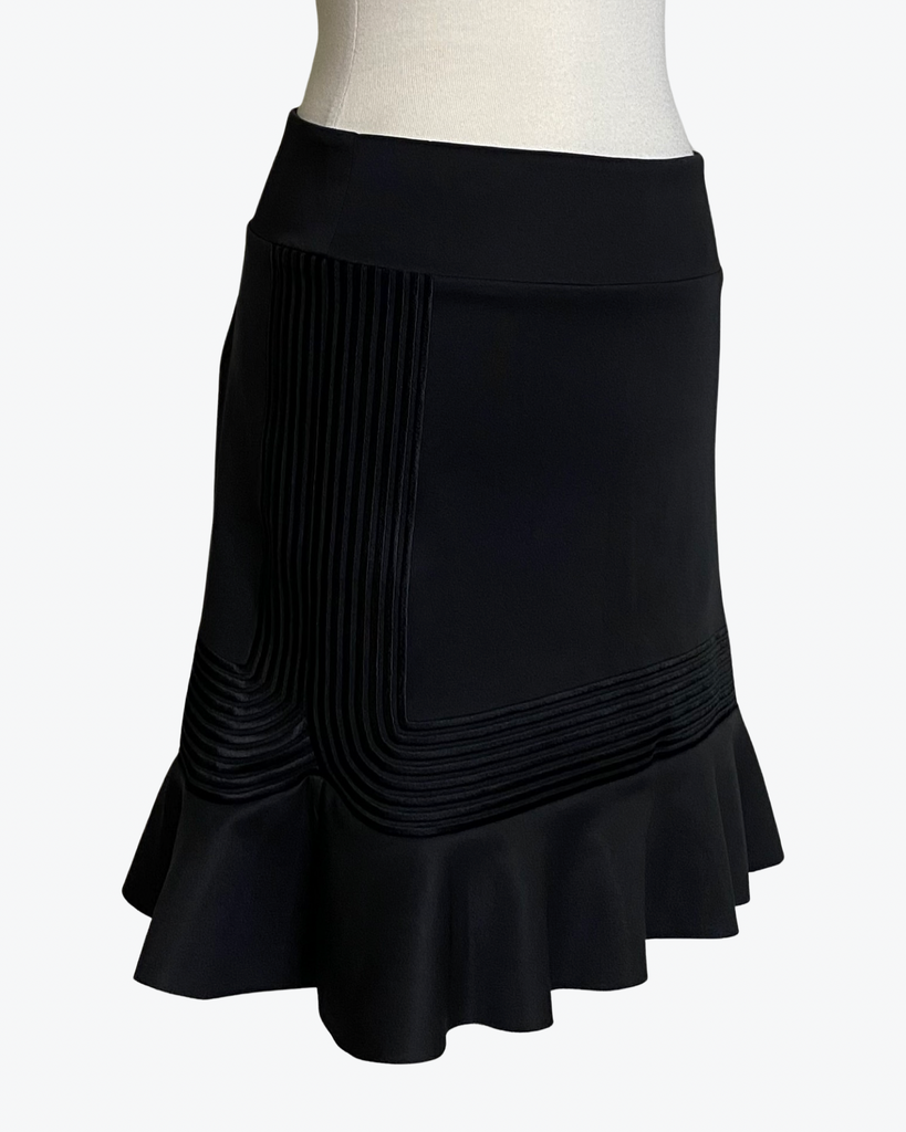 SEED Heritage | Black | Embroidered Skirt | BNWT