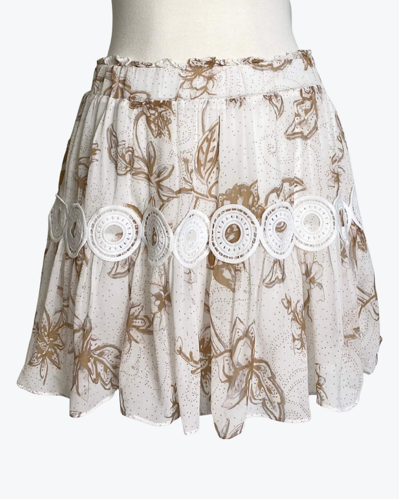 SEED Heritage | Floral | Skirt | Size 8