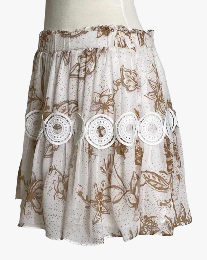 SEED Heritage | Floral | Skirt | Size 8