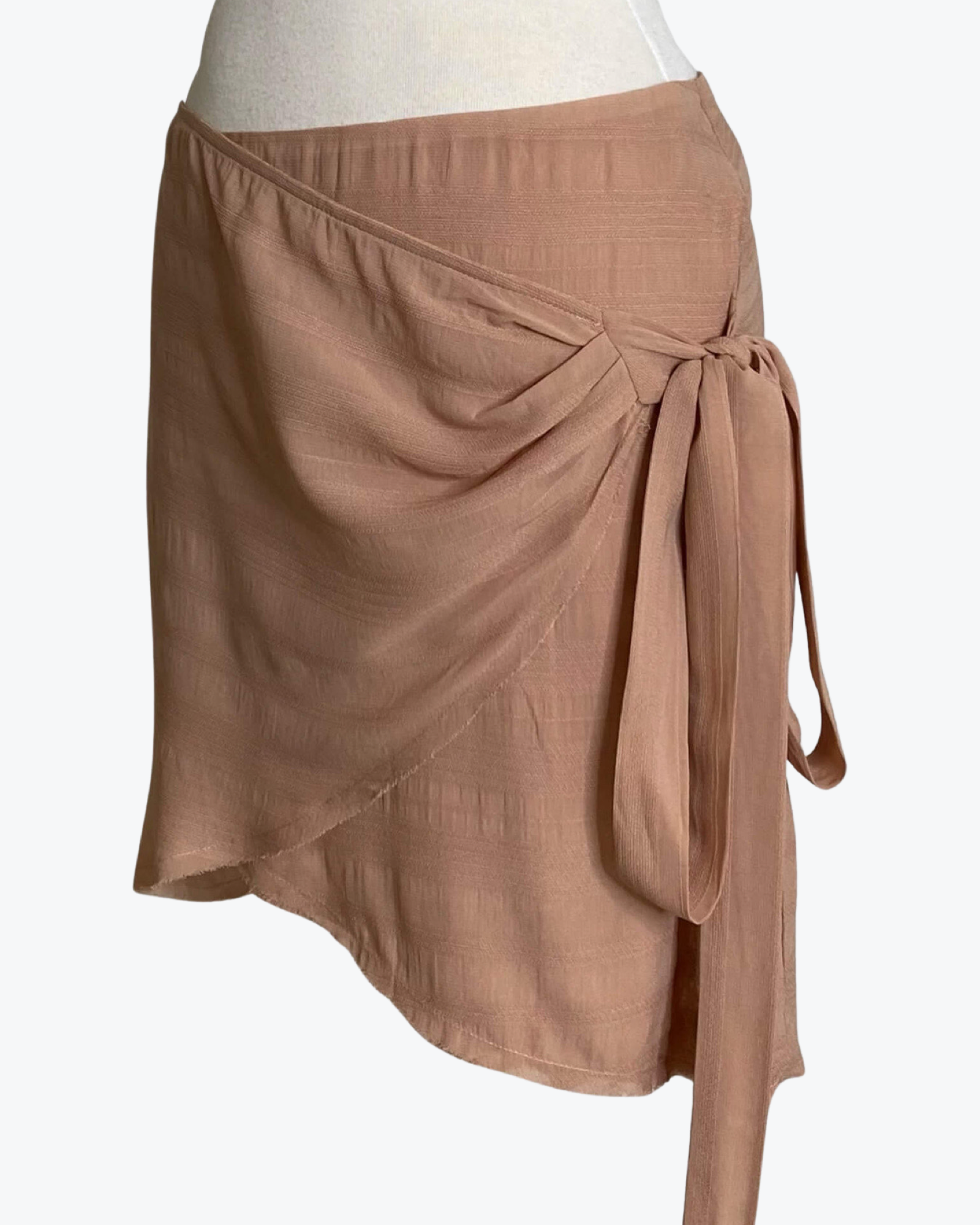 Bec & Bridge Wrap Skirt Blush Size 10