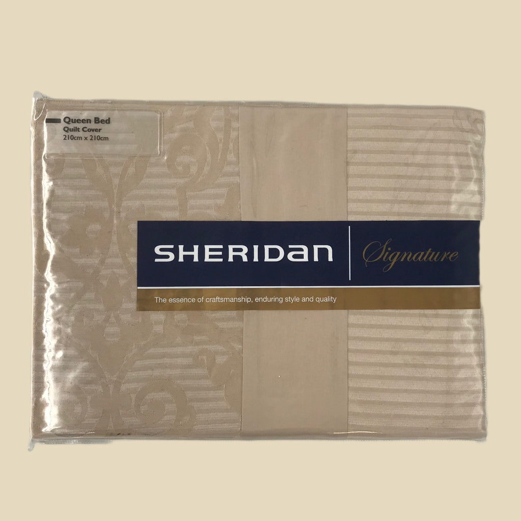 Sheridan Signature | Queen Bed Quilt Cover | Tulle | NEW