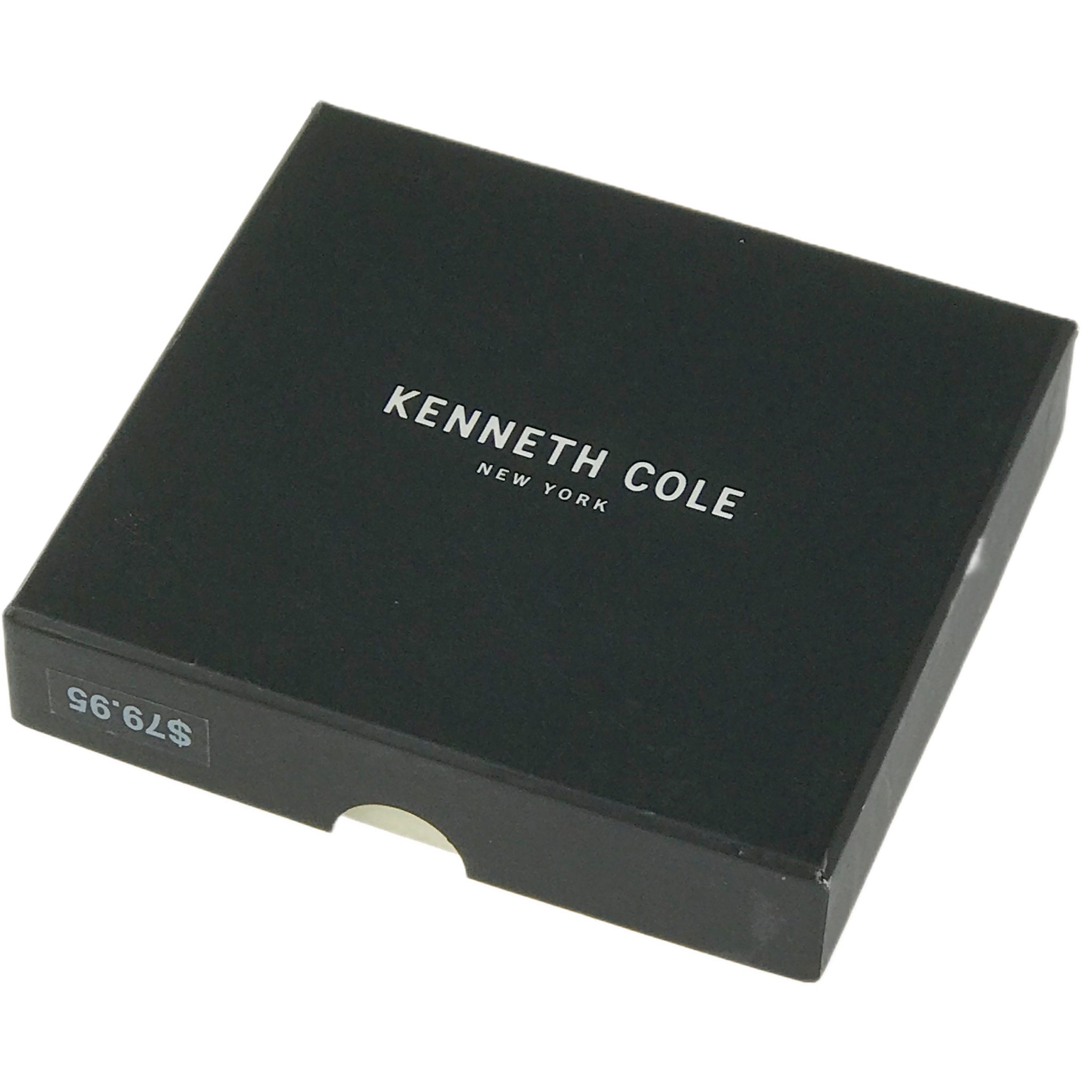 CC Wallet Kenneth Cole New York Black Leather NEW