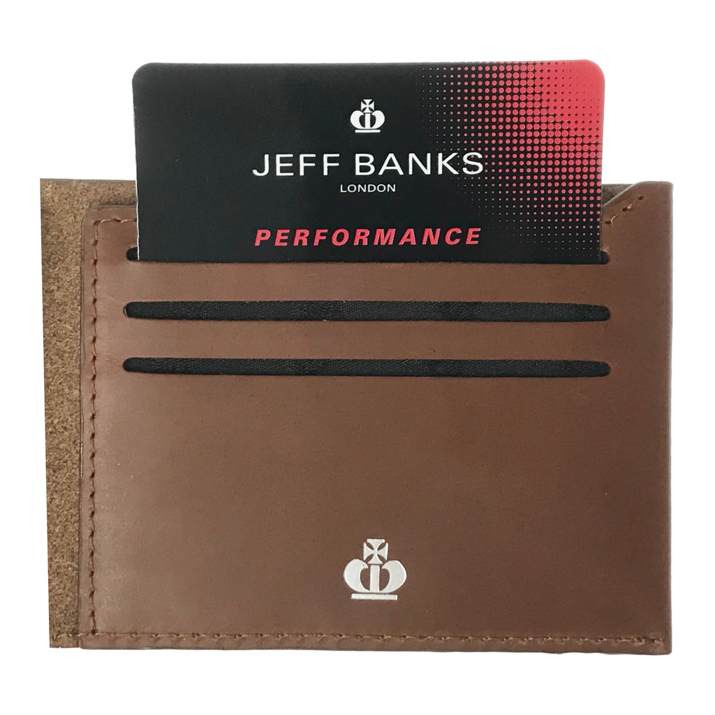 Wallet | Jeff Banks | Tan | Leather | NEW