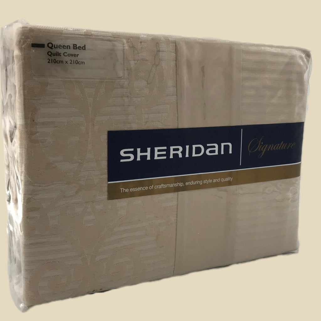 Sheridan Signature | Queen Bed Quilt Cover | Tulle | NEW