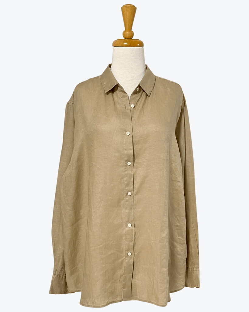Uni Qlo Linen Shirt - Size XL