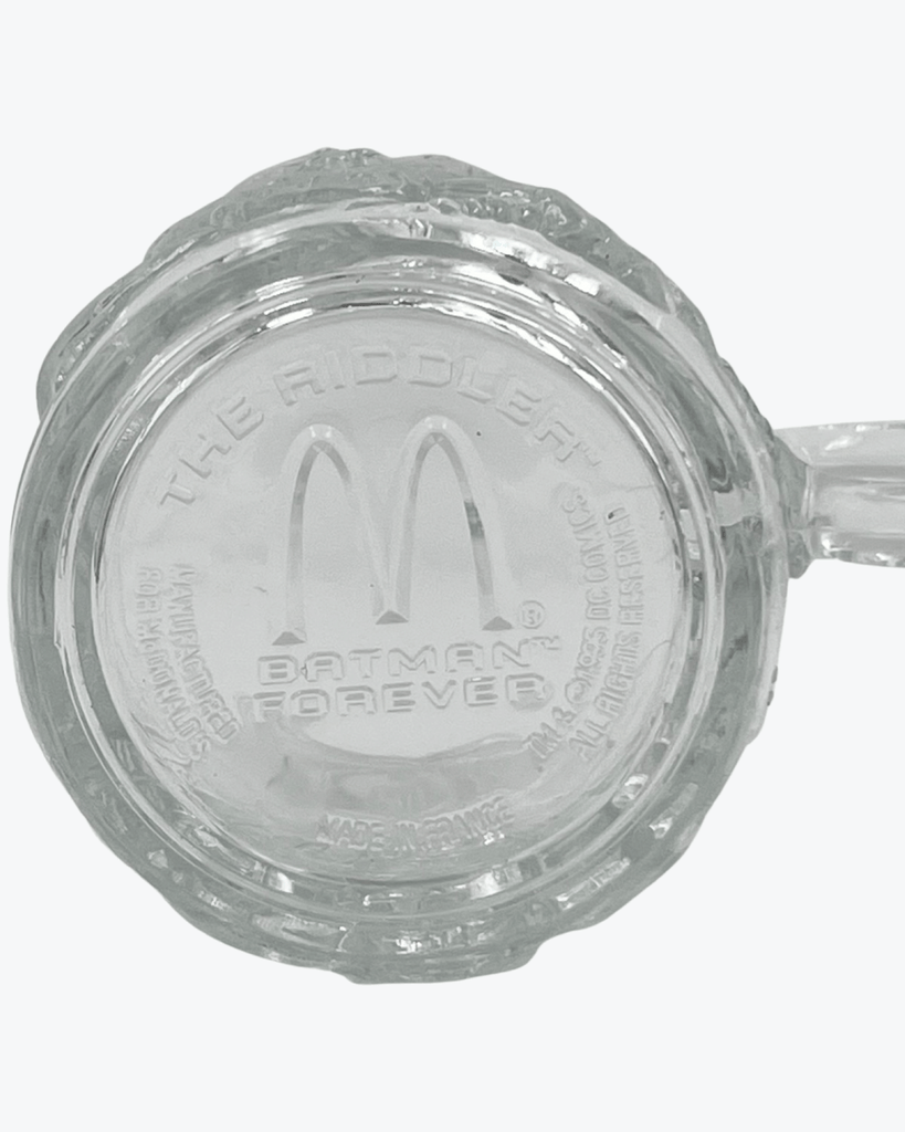 Vintage MacDonalds Batman Forever Glass Mugs
