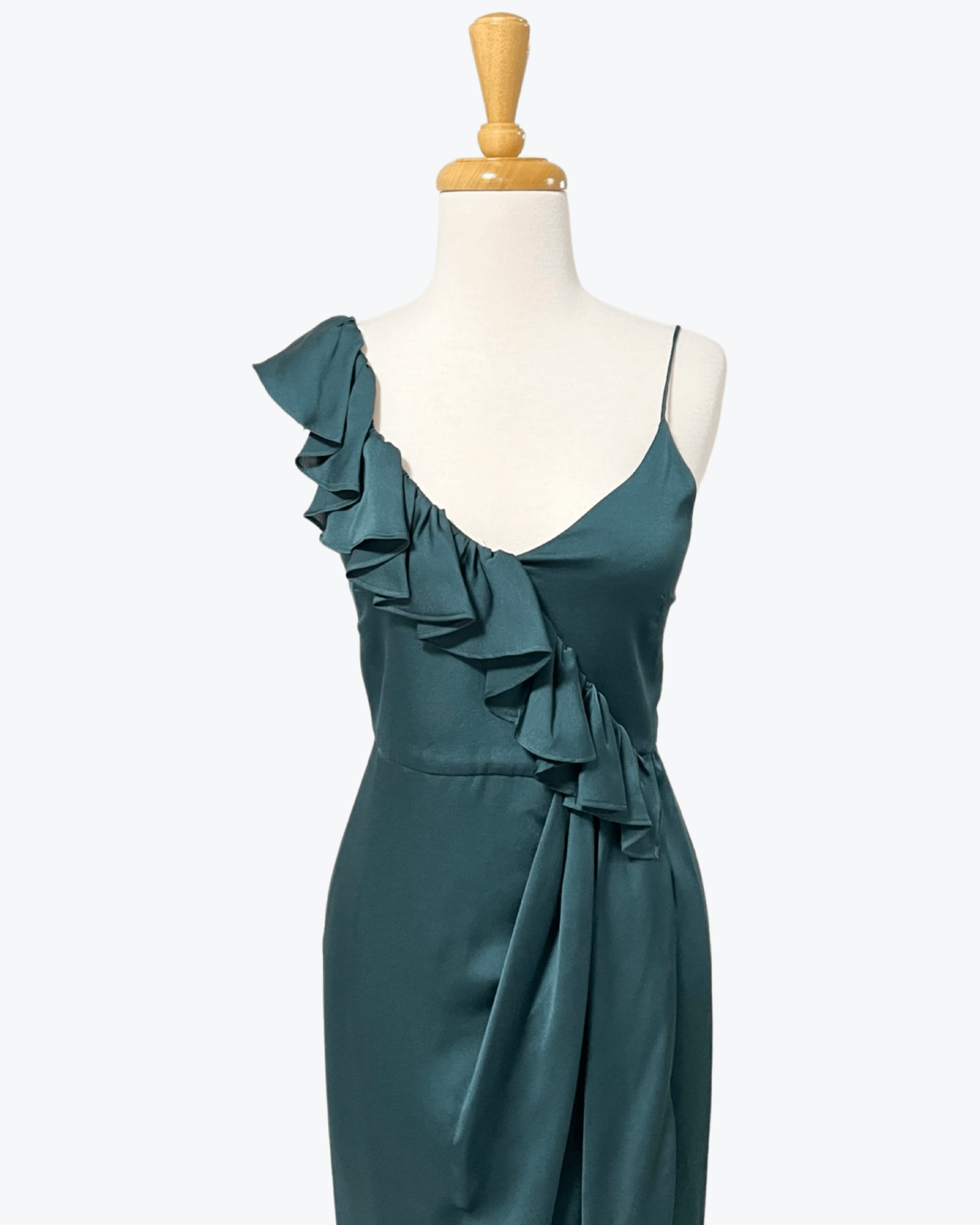 Shona joy luxe asymmetrical frill dress discount