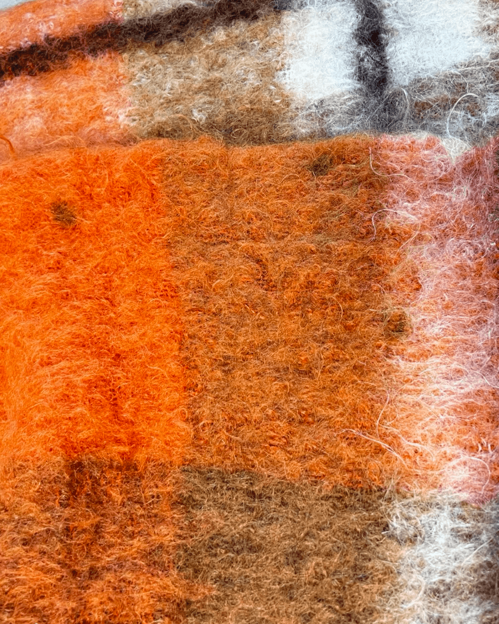 Vintage Glen Isle Mohair Blanket