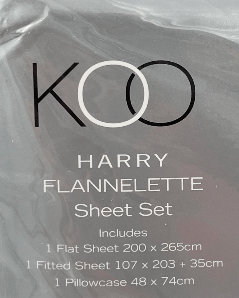 KOO | Flanelette Sheet Set