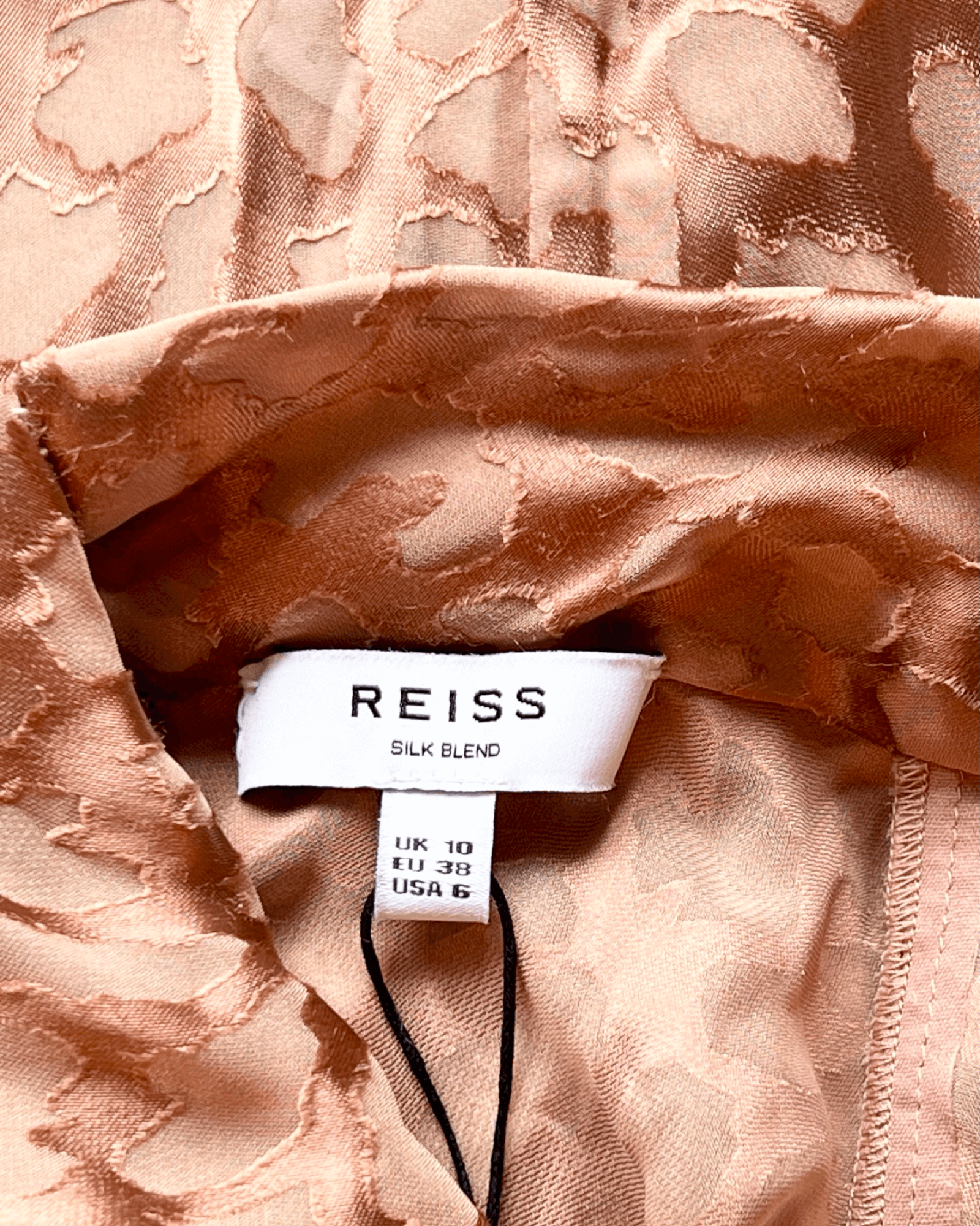 Reiss Burnout Blouse Size 10 NEW