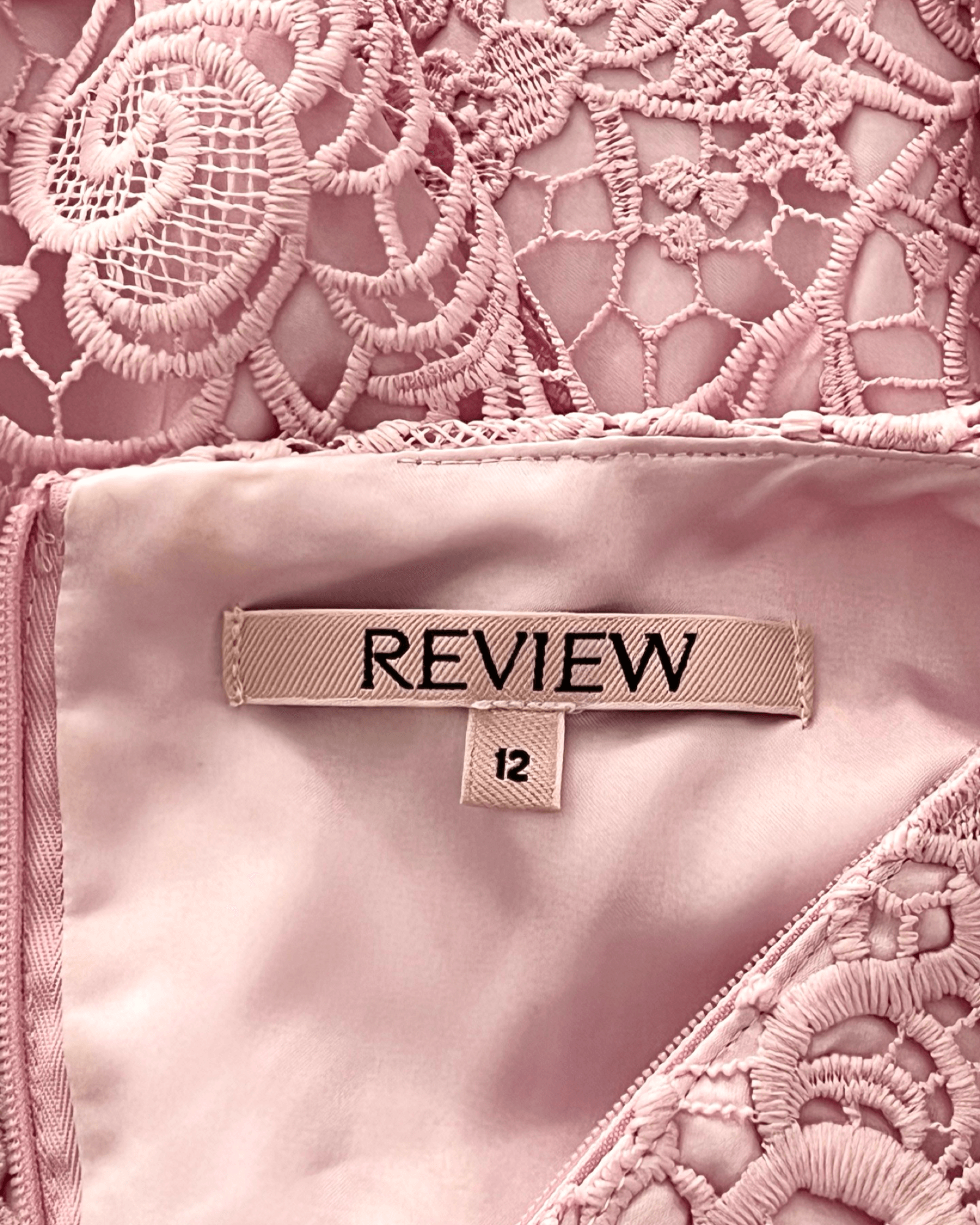 Review Lace Dress Size 12